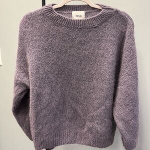 Dixie Made in Italy Mohair Crew Neck Sweater, Size S